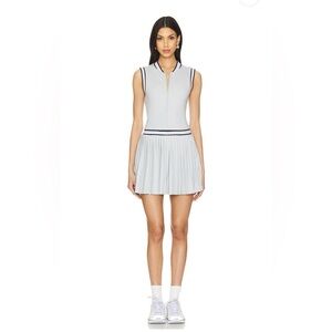 Varley Elgan Dress in Pearl Blue